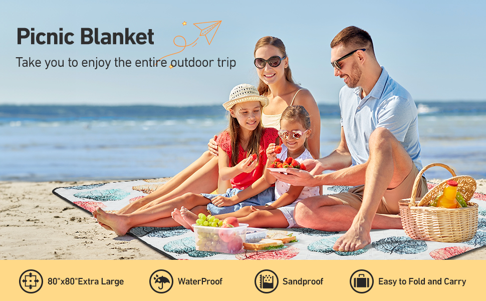 Extra Large Picnic Blanket