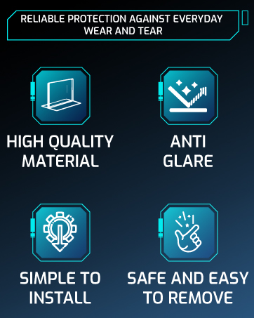 dashboard quality 9H anti glare ultra clear multipack 