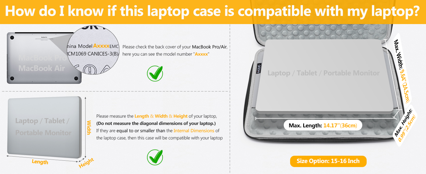 Measuring dimensions