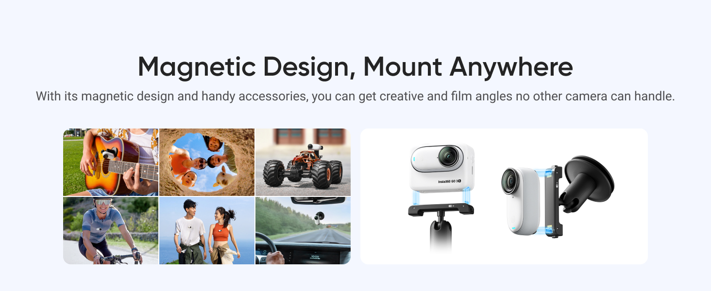 Magnetic design mount anywhere