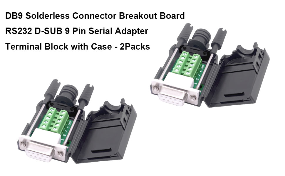 DB9 Solderless Connector - Female