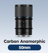 SIRUI Saturn 35mm T2.9 1.6X Full-frame Carbon Fiber Anamorphic Lens, Lightweight Cinema Lens for ...