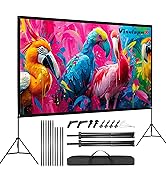 [Electric Keystone 4P] 2024 Upgraded Mini Projector with WiFi and Bluetooth- 4K Supported, 20000 ...