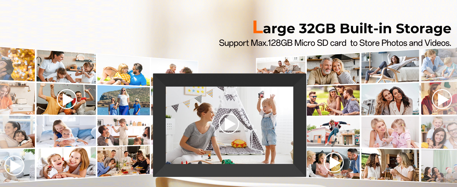 digital photo frame,photo frames,frameo digital picture frame,frameo,electronic photo frame