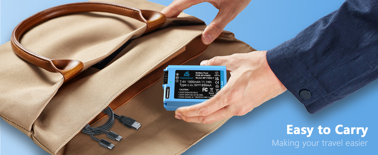 NP-FW50 Replacement Battery