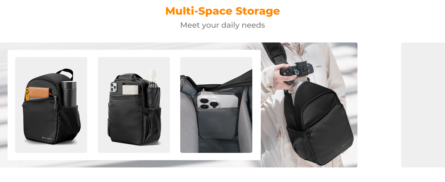  K&F Concept Lightweight Camera Bag for Photographers