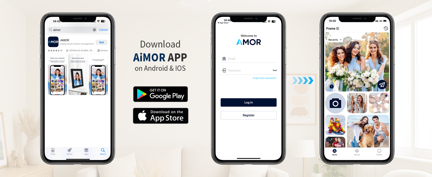 HD Wifi Digital lmage Frame