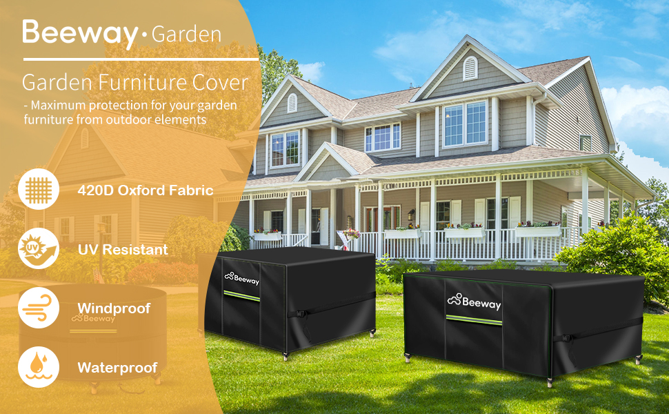 BEEWAY Garden Furniture Cover