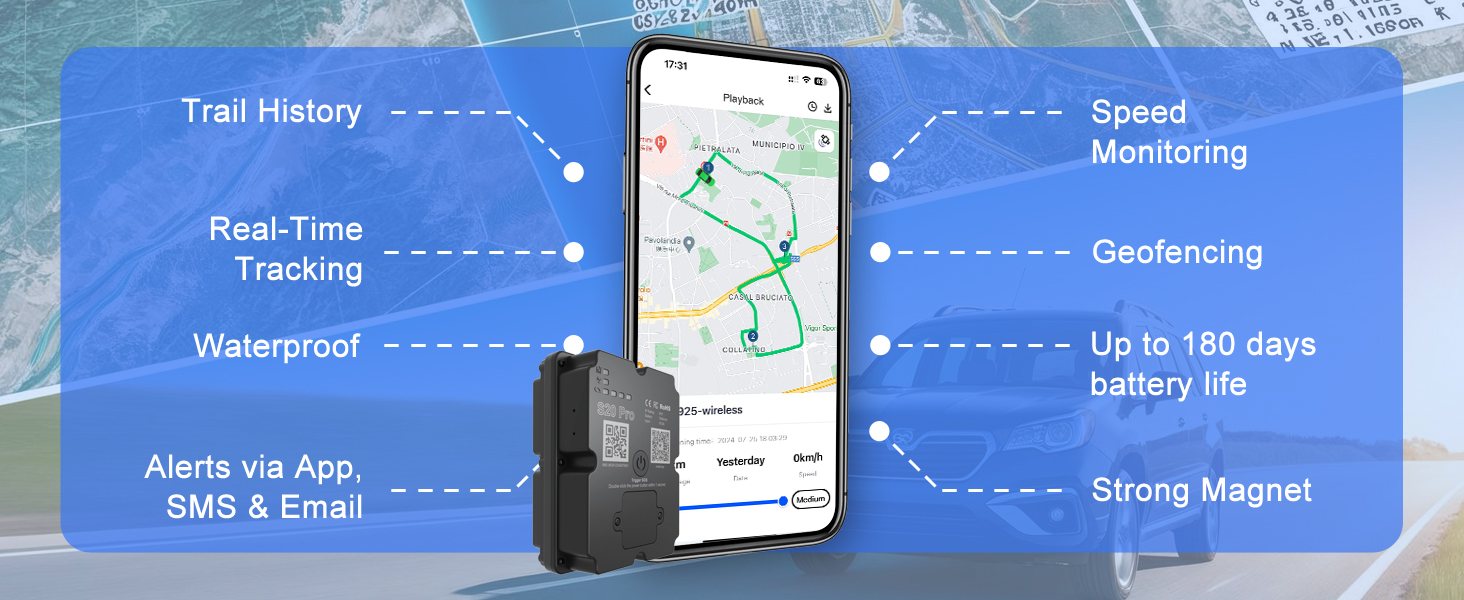 GPS Tracker For Vehicle
