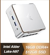 NiPoGi Mini PC Ν100 with WiFi 5, Mini Business PC 16GB RAM 1TB M.2 SSD, Ιntel Alder Lake-Ν100 (Be...