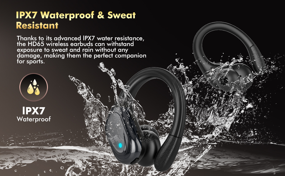 Bluetooth Earphones with 80hrs Playtime