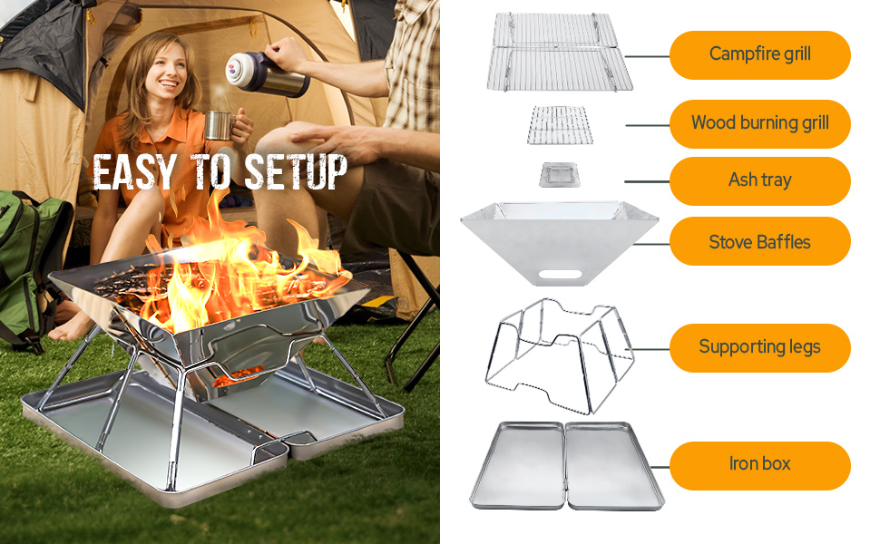 foldable grill