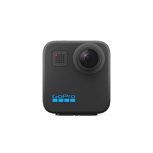 GoPro Max - Traditional Waterproof 360+ Action Camera with Spherical Touch Screen 5.6K30 HD Video 16.6MP 360 Photos 1080P Live Streaming Stabilizatio