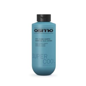 OSMO Super Blue Zero Orange Shampoo for Brunettes | Blue Toning | No Yellow or Brass | Vegan. 400ml