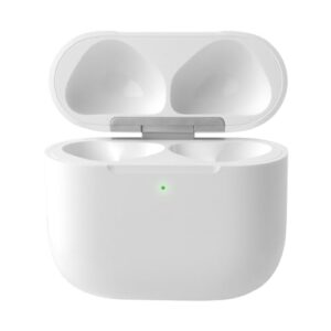 Wireless Charging Case Compatible with Air Pods 4 rd Charging Case Replacement for Air Pod 4 Gen Generation Charger Cases with Bluetooth Sync Pairing Button