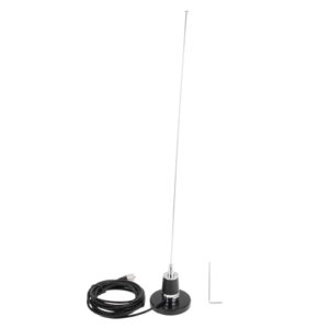 1 Set Universal Sucker Signal Antenna Car Truck 23.6" Car Radio Aerial Mount Black with 157.5" Cable