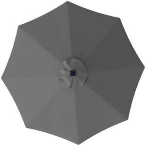 Outsunny 3 m Replacement Parasol Canopy with Top Vent