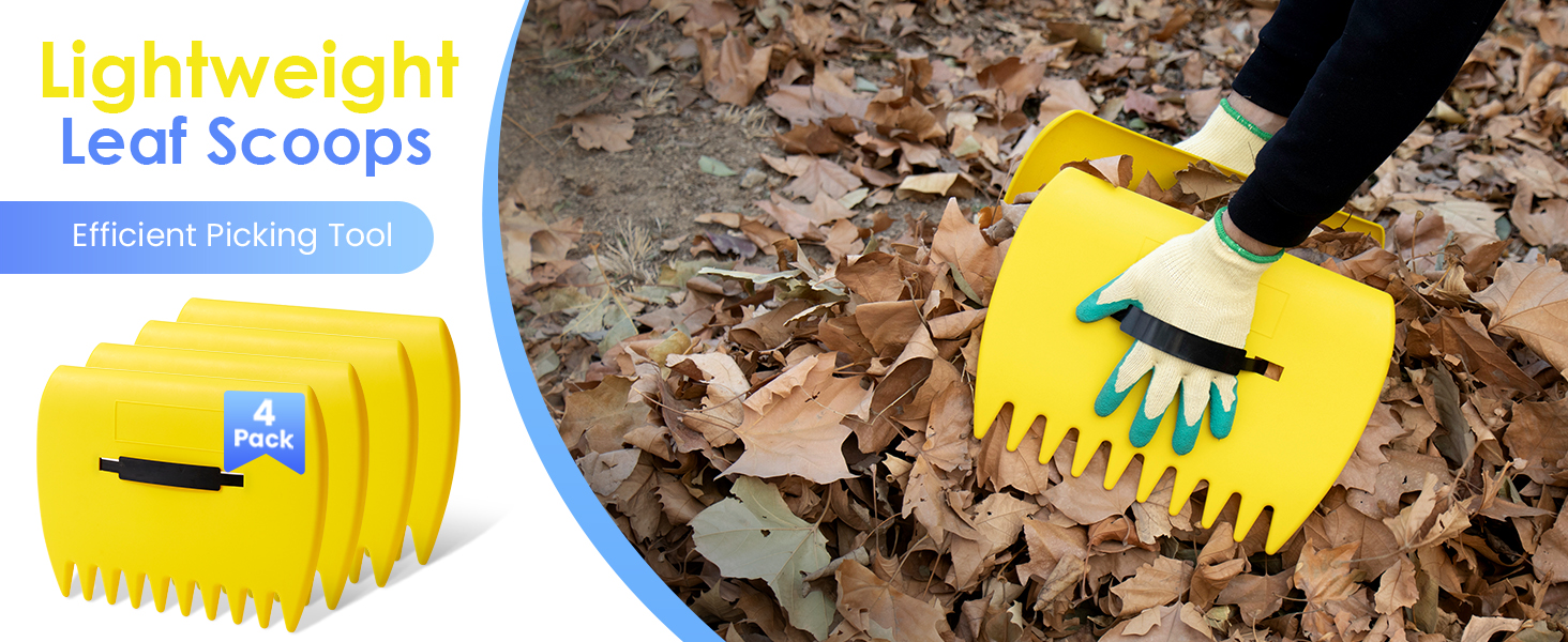 2 Pairs Leaf Grabber
