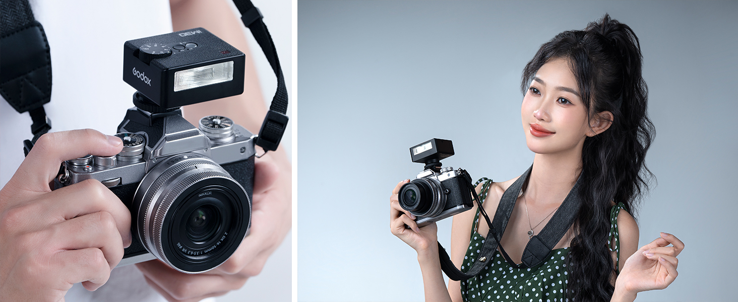 Godox iflash iM30 Mini Camera Flash for Sony Canon Nikon Fuji Olympus Cameras