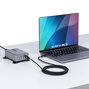 USB-C Charging Cable, Side Screw Locking, 240W (5A) PD EPR