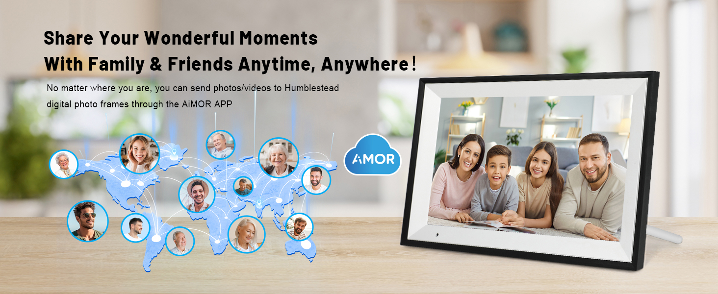 HD Wifi Digital lmage Frame
