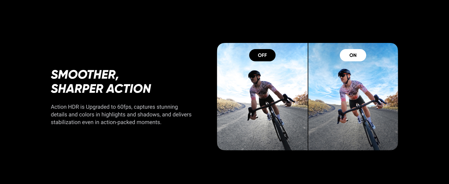 Smoother sharper action