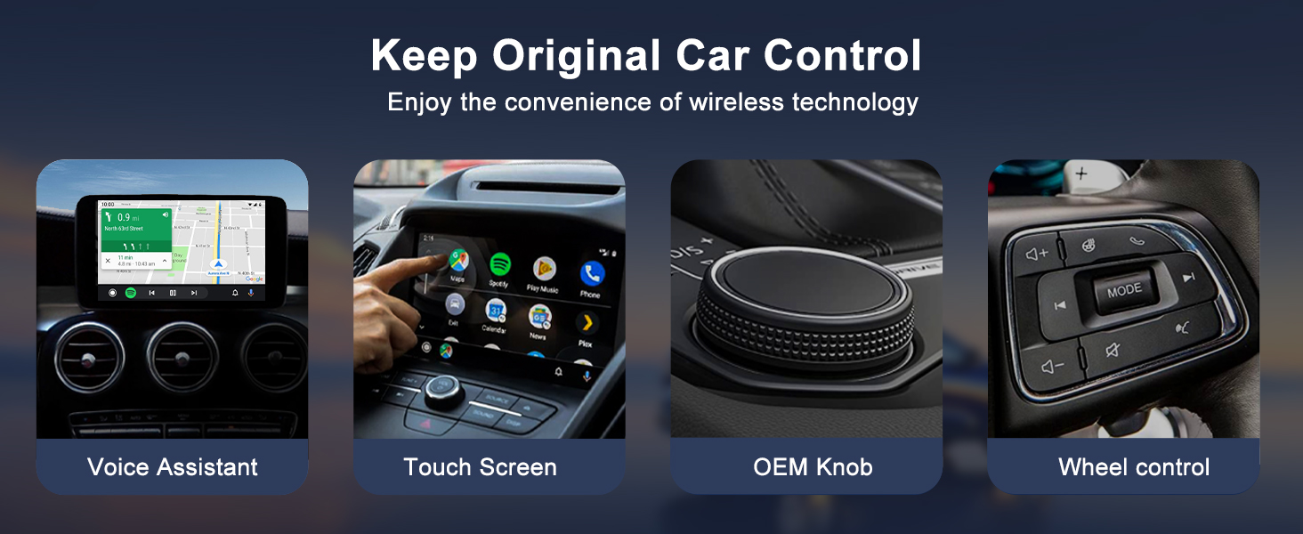 wireless android auto adapter