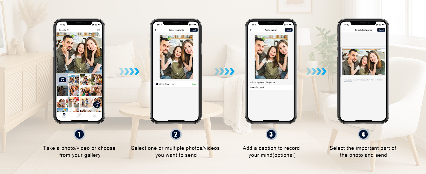 HD Wifi Digital lmage Frame