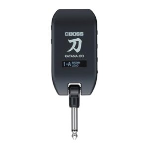 BOSS KATANA:GO | Personal Headphone Amplifier for Guitar & Bass | Ready-To-Play Sounds from Stage-Class Katana Amps | Advanced Spatial Technology | Edit Tones & Stream Backing Music via Bluetooth