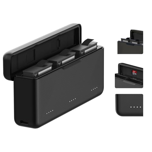 TELESIN Osmo Action 5 Pro/4/3 Battery Charger for DJI Action 5 Pro 4 3