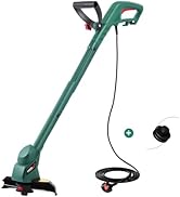 POSENPRO Corded Electric Hedge Trimmer 450W, Electric Hedge Cutter Pruner, 450mm Diamond Cutting ...