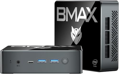 BMAX Mini PC 12th Gen Intel Alder Lake-N100 Processor (up to 3.40GHz) Mini Computer