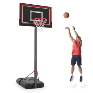 COSTWAY Adjustable Basketball Hoop
