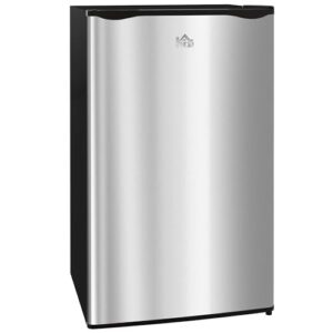 HOMCOM 91 Litre Freestanding Under Counter Fridge Freezer