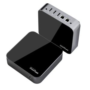 DreamQuest Mini PC Windows 11 Pro Intel N100 (up to 3.4 Ghz) 32GB DDR4 1TB M.2 SSD (Max 4TB) Desktop Computer with Type-C /HDMI Port