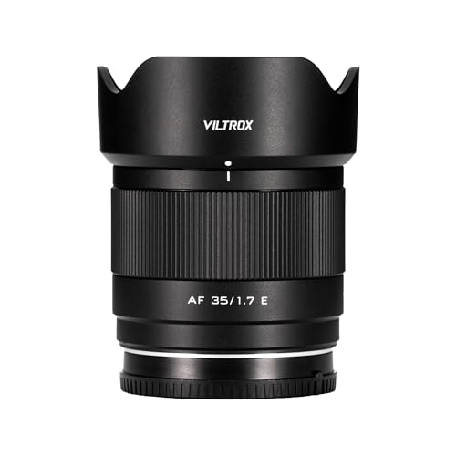 VILTROX 35mm F1.7 APS-C Camera Lens Auto Focus Light Weight Lens (for Sony E)