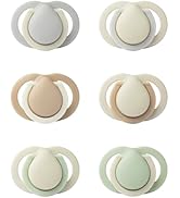 Tommee Tippee Ultra-light StayPut Dummy, One-Piece Silicone Design, 6-18m, 4 Pack
