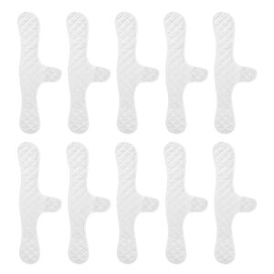 Sweat Pads For Bras | Sweat Absorbing Pads | 10X Odor Control Reusable Absorbent Inserts Guards Protectors For Underarms Underboob Tummy Plus Size