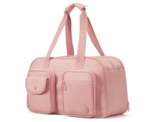 aji Travel Duffle Bag Expandable Gym Bag with Wet Pocket Cabin Bag Water Resistant Carry On Bag for Women Men