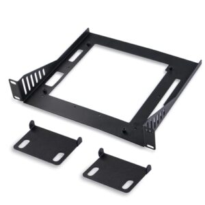 GeeekPi DeskPi RackMate Accessories Mini ITX Shell 10 inch 1U Rack Shelf for permanent installation in all standard 10-inch racks and Network Cabinet