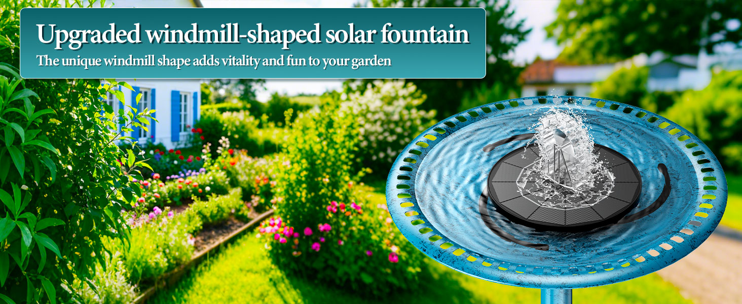 solar fountain