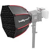 SMALLRIG RA-D85 Parabolic Softbox, 85 cm Quick Release Parabolic Soft Box for Bowens Mount COB Li...