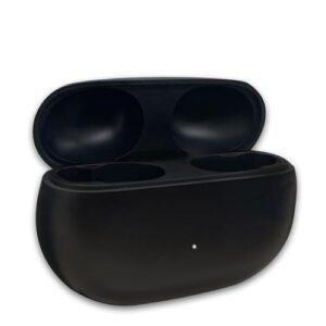 Charging Case Replacement Compatible for Beats Studio Buds/Buds+ Wireless Earbuds (Not Include Earbud) Type-C Protective Case (Black) Bluetooth Pairing Sync Butto