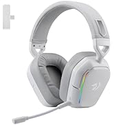 Redragon H510 Zeus-X RGB Wireless Gaming Headset - 7.1 Surround Sound - 53MM Audio Drivers in Mem...