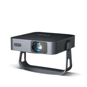 【Netflix Officially & 360°Adjustable Stand】Mini Projector 4K with Auto Focus & Keystone