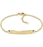 Tommy Hilfiger Jewelry Men's Yellow Gold Chain Bracelet with the Iconic Flag - 2790638