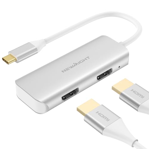 Newmight USB C to Dual HDMI Adapter