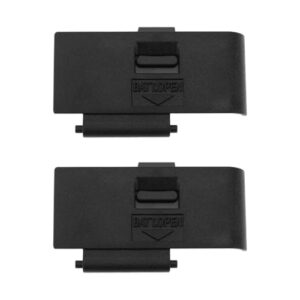 2x Camera Battery Door Cover Lid Snap-On Cap Compatible with Canon EOS 550D Rebel T2i Kiss X4