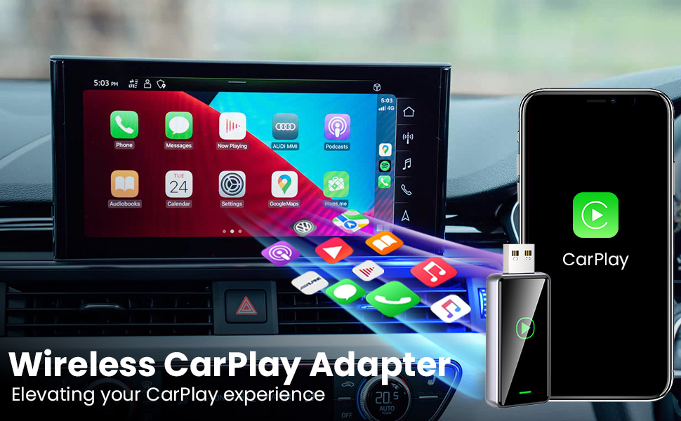 Alltotive S1 Wireless CarPlay Adapter-1