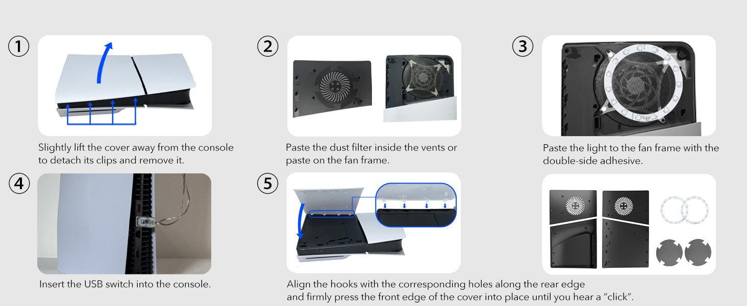 cover plate installation
